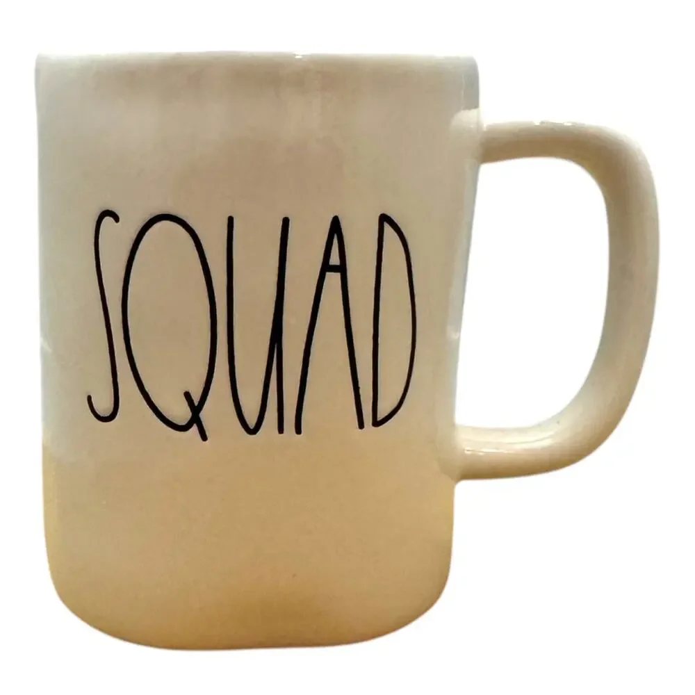 Rae Dunn Artisan Collection Ceramic Mug Squad